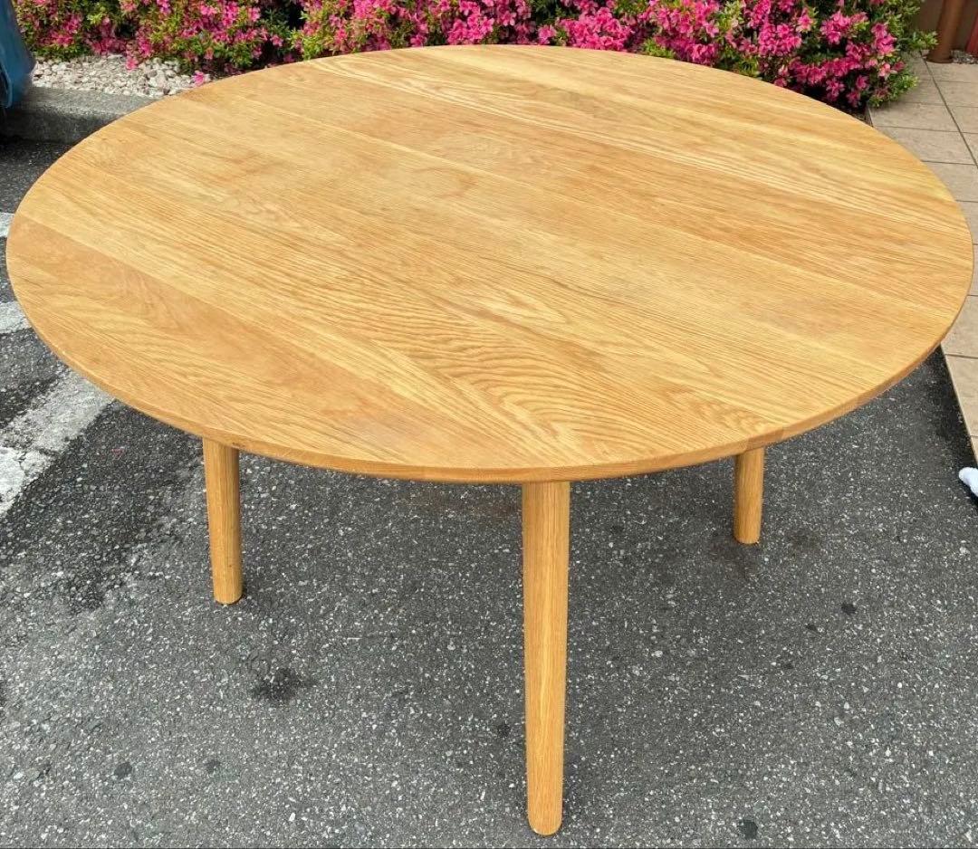 な*き様 unico(ウニコ) SOLK(ソルク) ラウンドダイニングテーブル