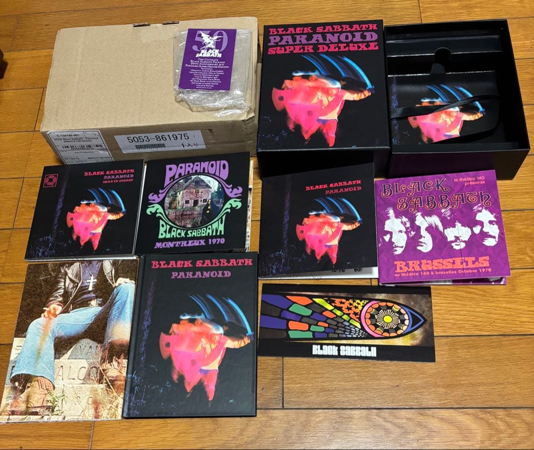 ブラック・サバス Paranoid Super Deluxe 4CD BOX