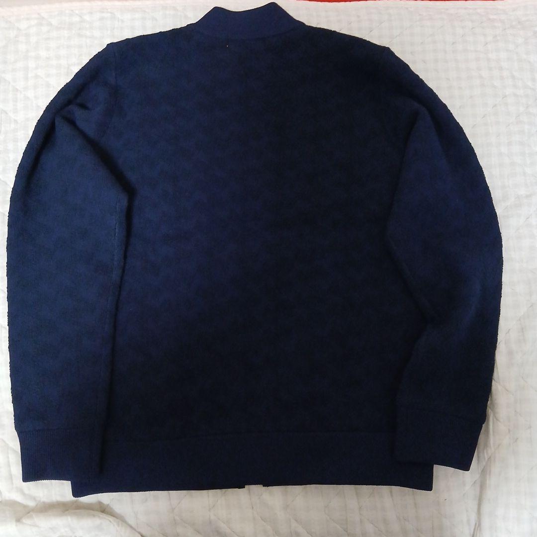 レザレクション レディース GMニットコンビネーションパデットブルゾン紺