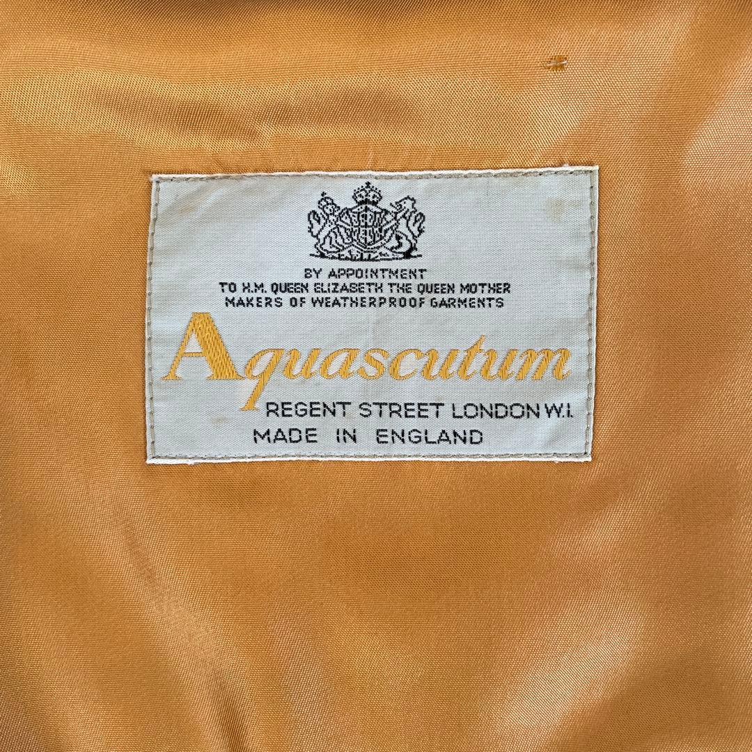 Aquascutum ベージュ トレンチコート