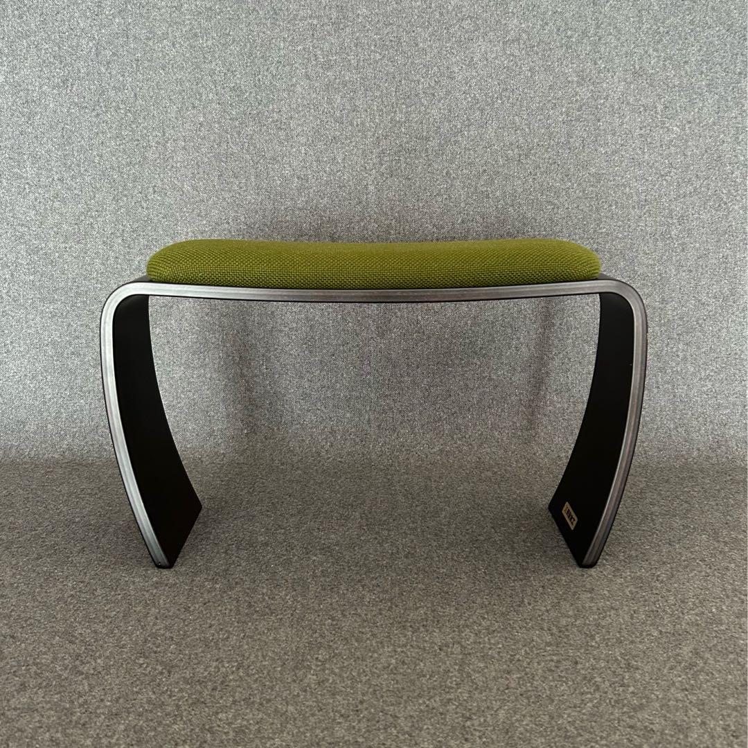 天童木工Tendo脇息アーム座椅子肘置きオリーブグリーン