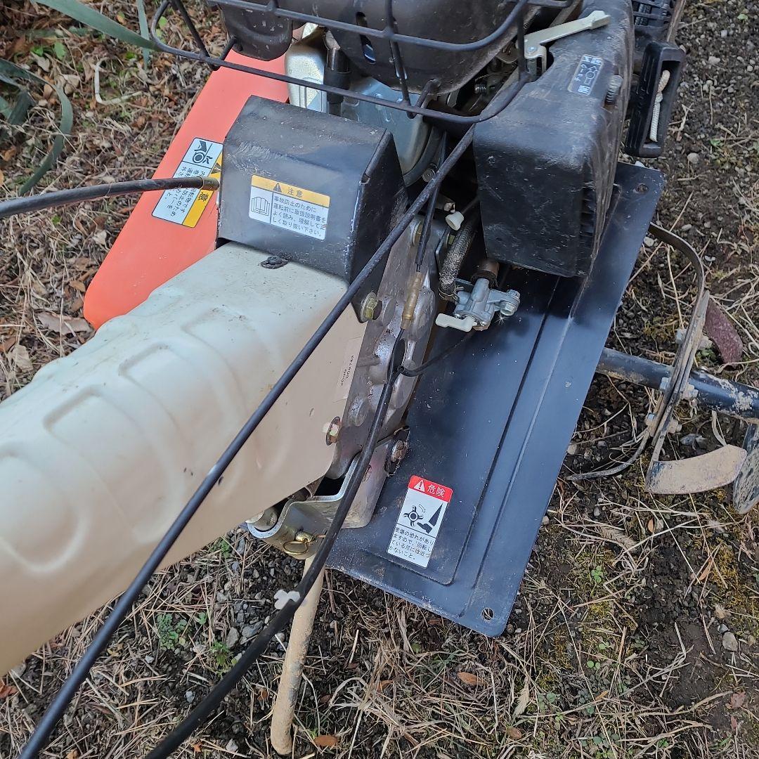 コンパクト耕運機 ガソリンエンジン搭載