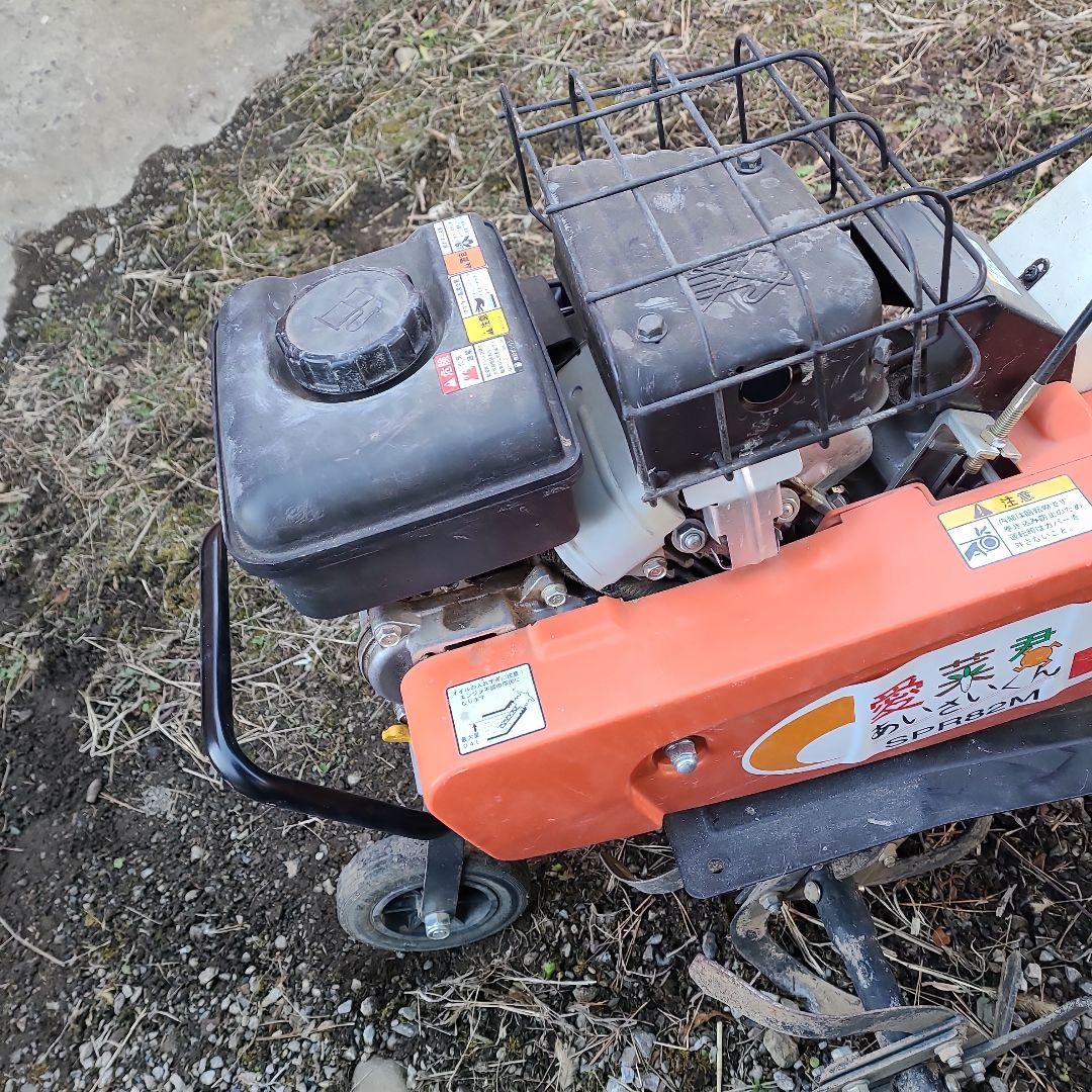 コンパクト耕運機 ガソリンエンジン搭載