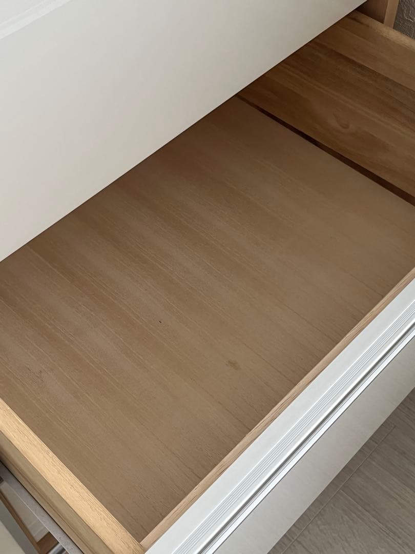 ミラー付き ワードローブ 収納タンス