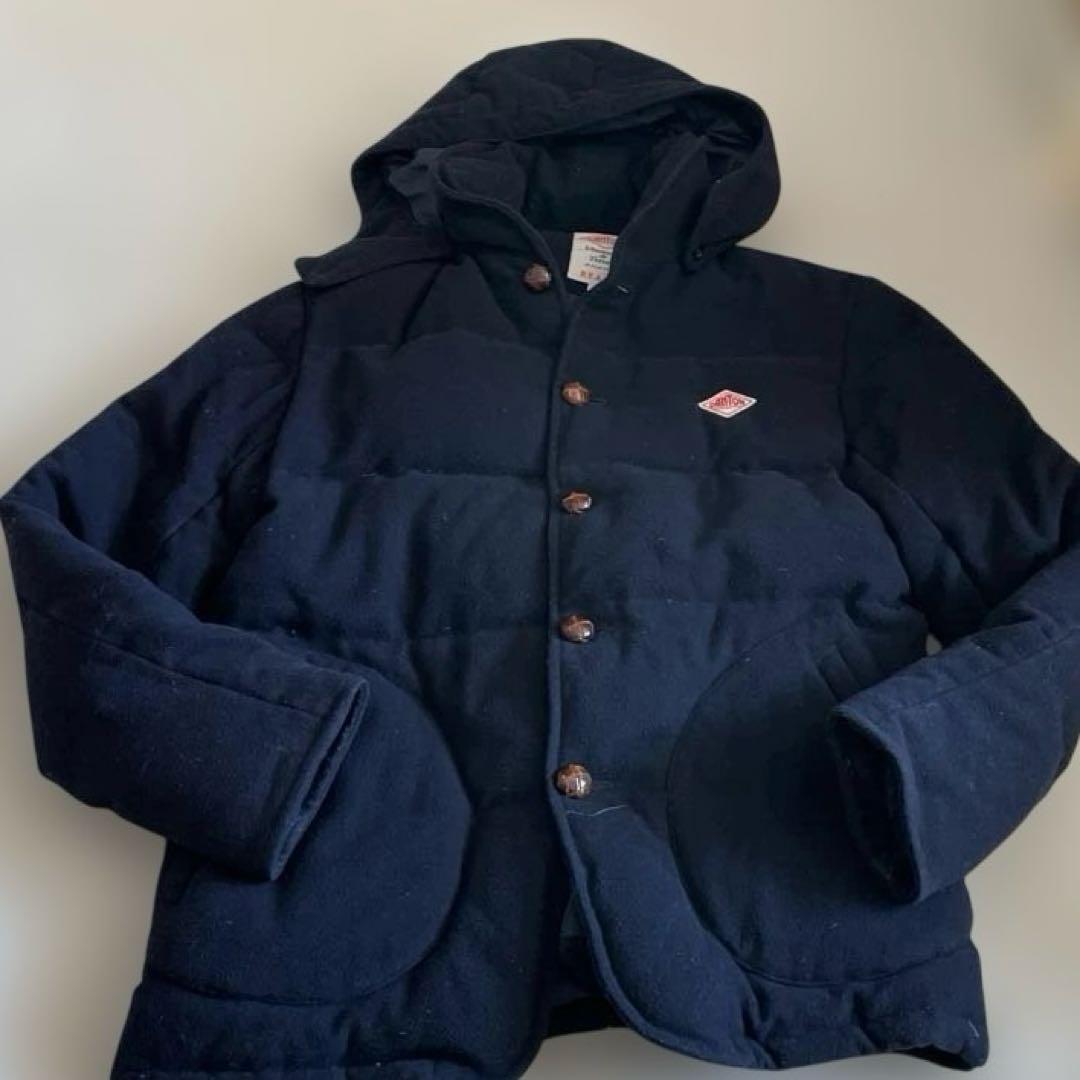 DANTON ×BEAMS コラボ ￼デザイン ダウンジャケット