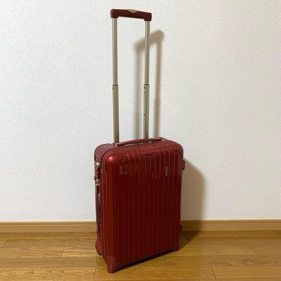 美品★　RIMOWA リモワ　サルサ　デラックス　レッド　35L 3R22