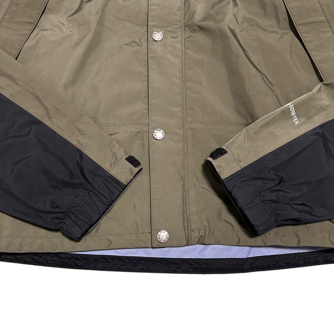 ノースフェイス　マウンテンレインテックスジャケット　ゴアテックス　カーキー　XL