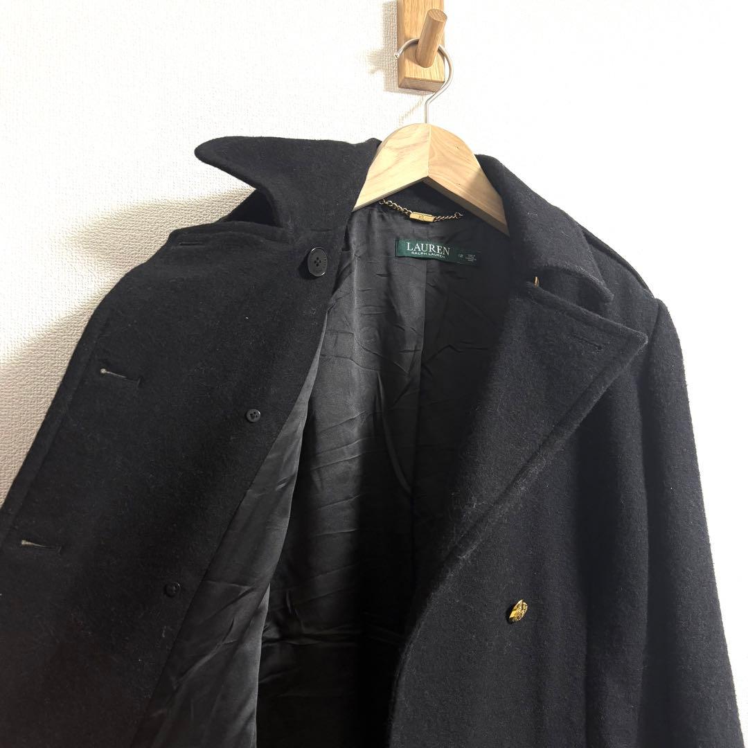 Ralph Lauren ✨金ボタン オフィサー ナポレオンコート　12　L