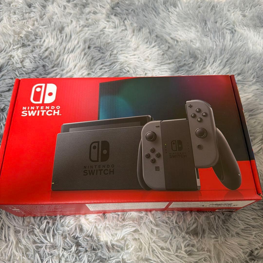 Nintendo Switch グレー 本体 Joy-Con付き