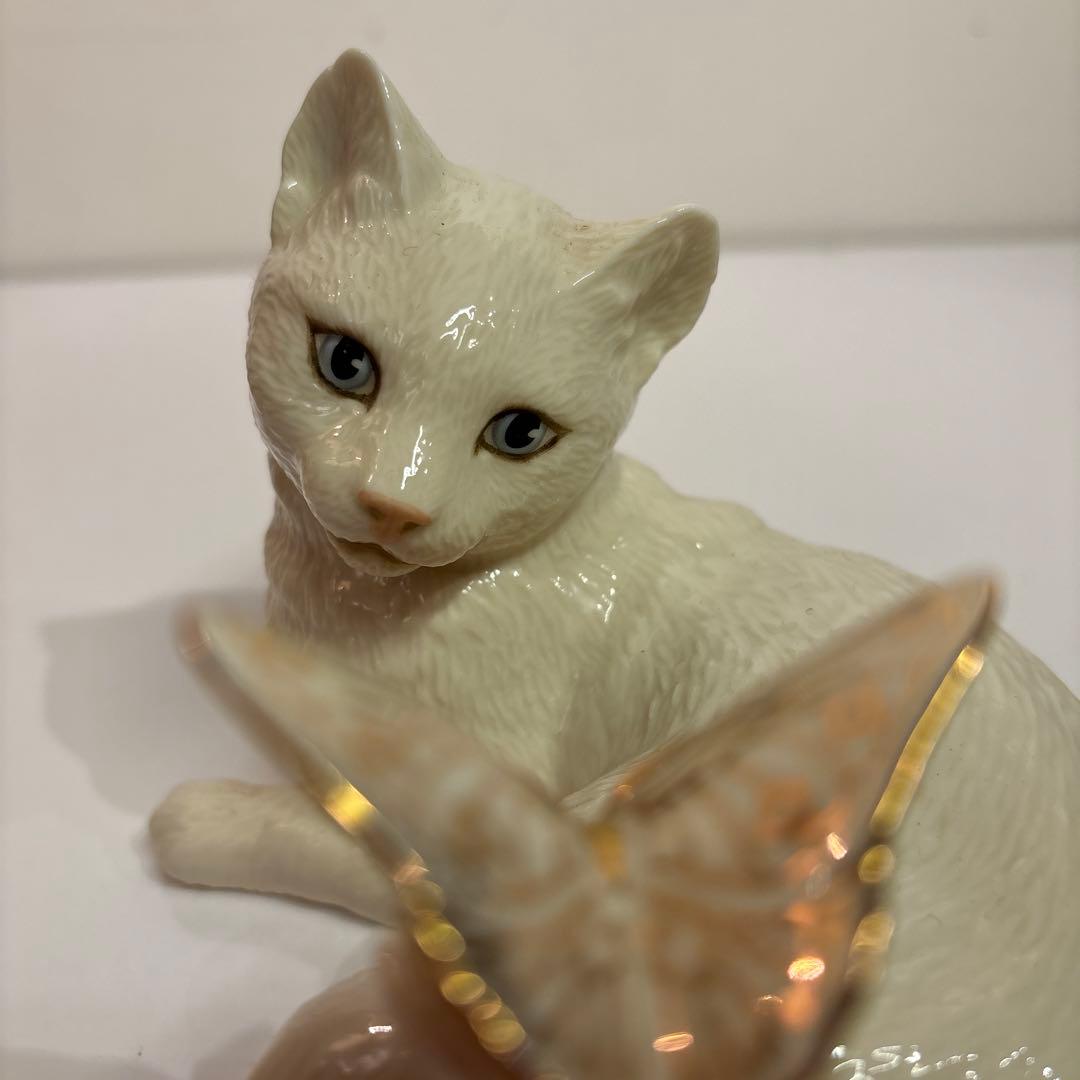 レノックス　lenox フィギュリン　猫