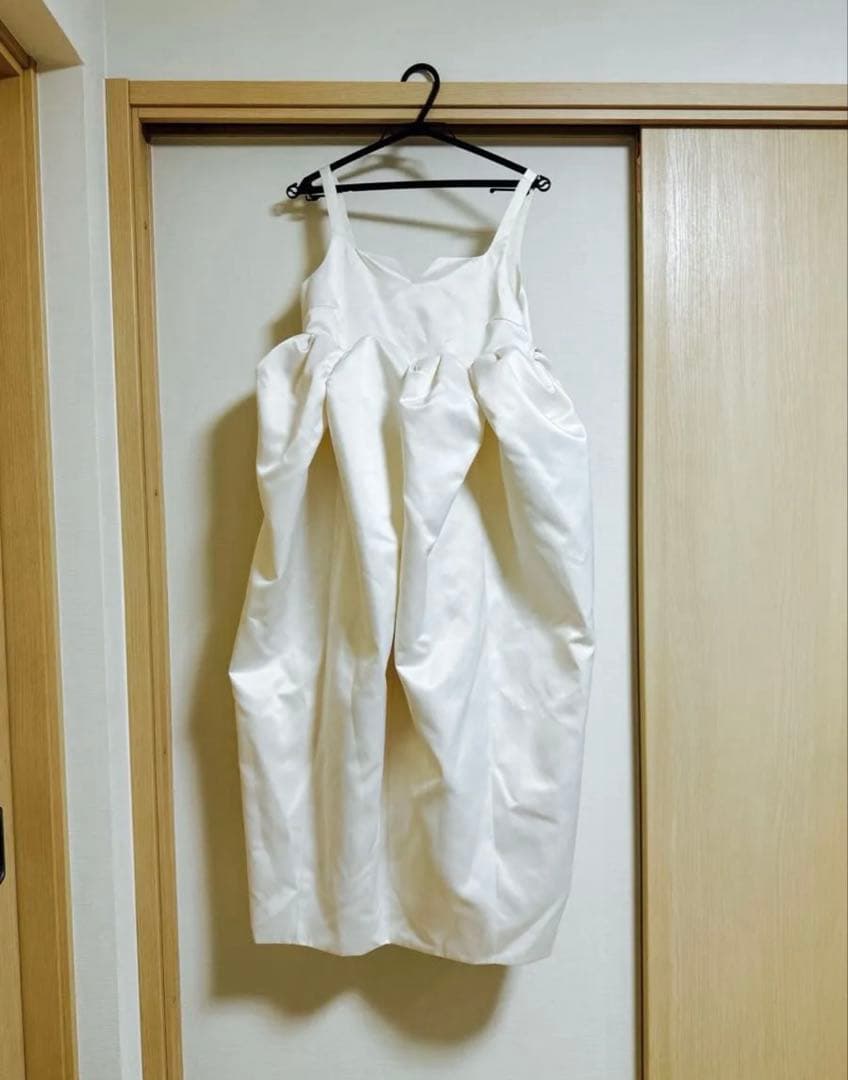 【ネム】美品　bibiy. BIANCA LONG DRESSホワイト