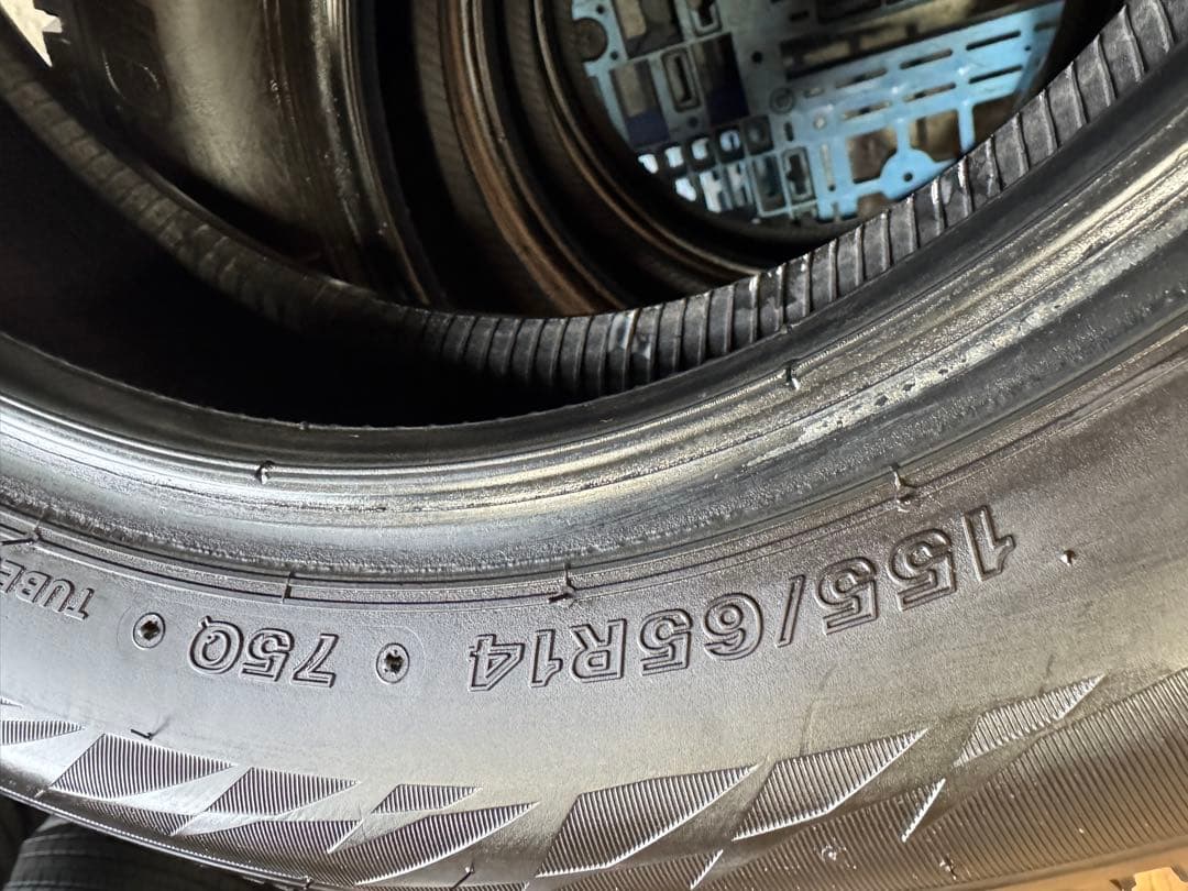 タイヤ・ホイール (486)155/65R14 BRIDGESTONE BLIZZAK VRX2
