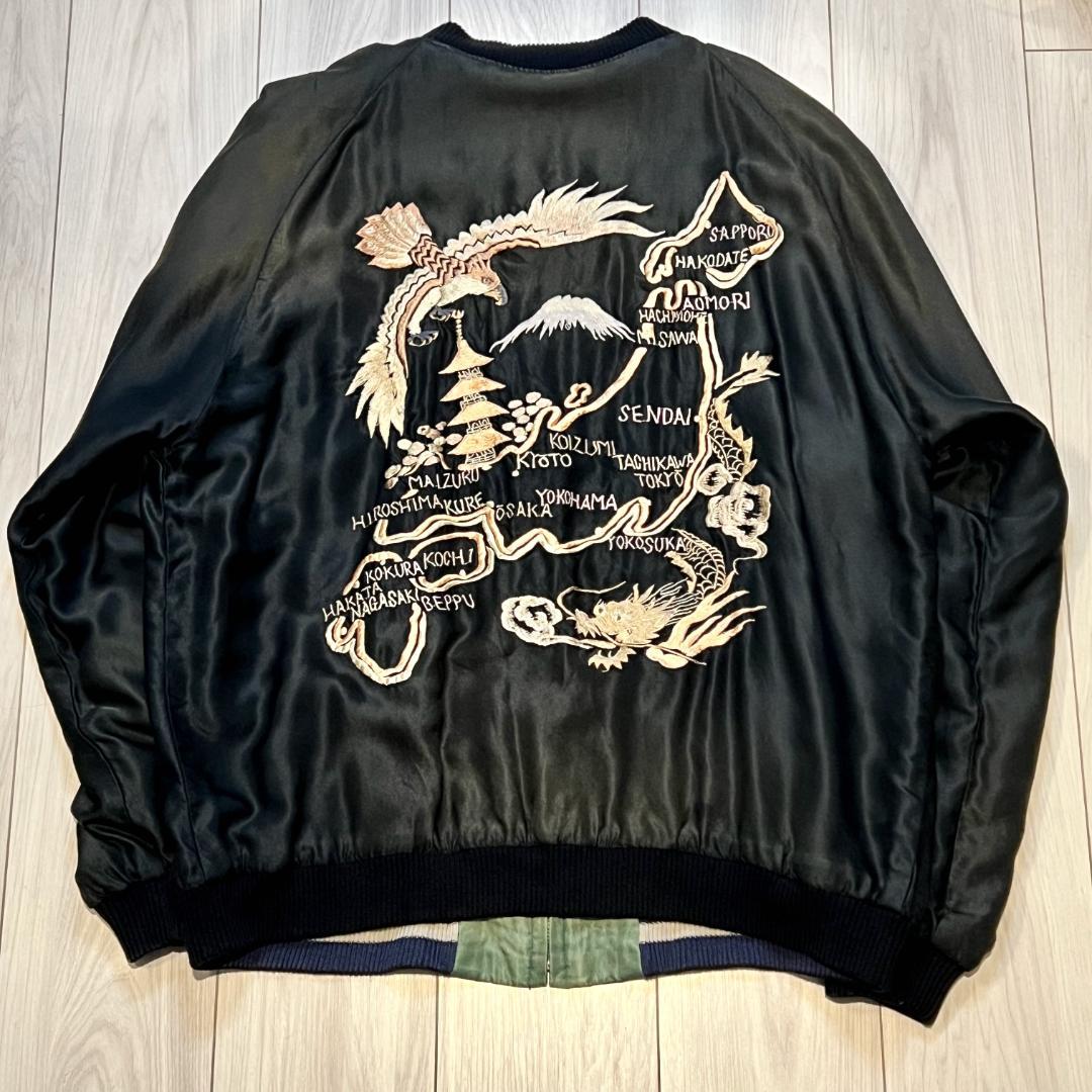 GOLD ゴールド ACETATE SOUVENIR JACKET L 新品同様