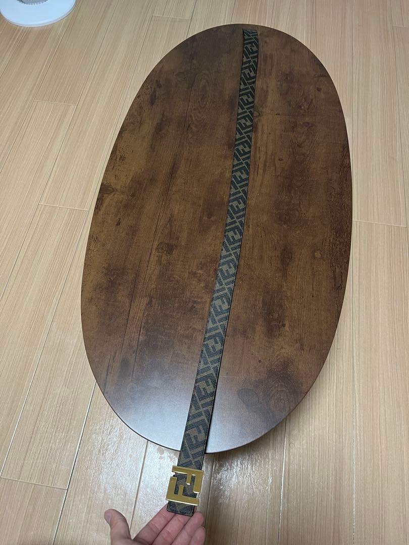 ‼️FFスクエアベルト‼️ ブラックレザー リバーシブルベルト