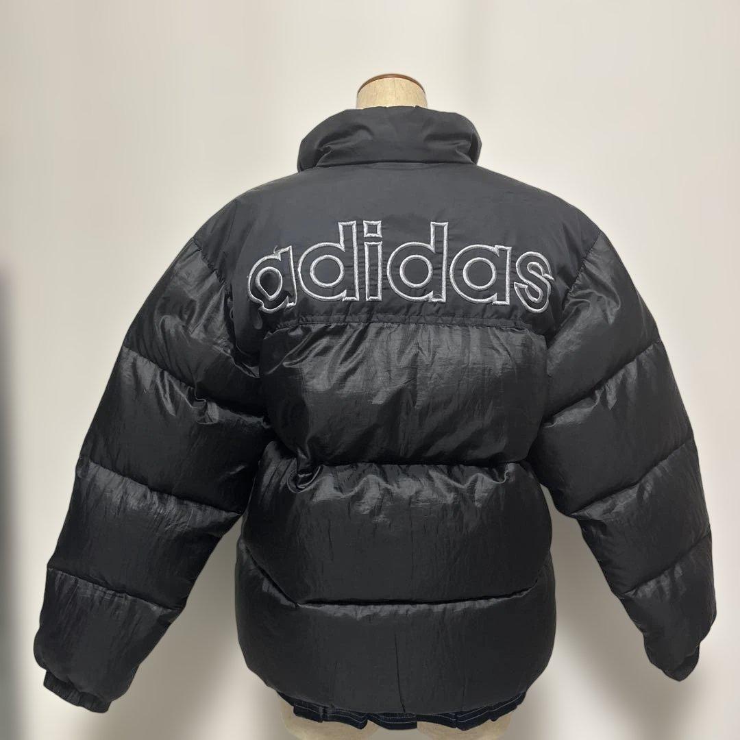 【y2k 00s】adidasアディダス　シャツロゴ　平成ギャル　ダウン　ヌプシ