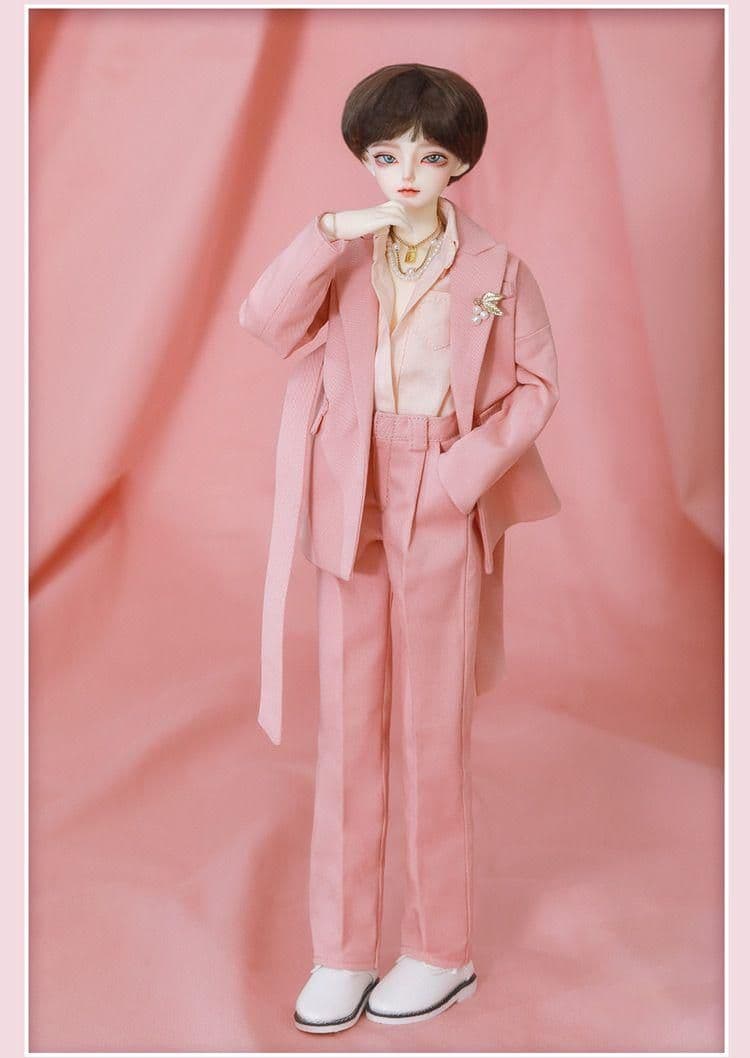 WN38 bjd 1/4 ドール本体 Woosoo 球体関節人形 ハンドメイ