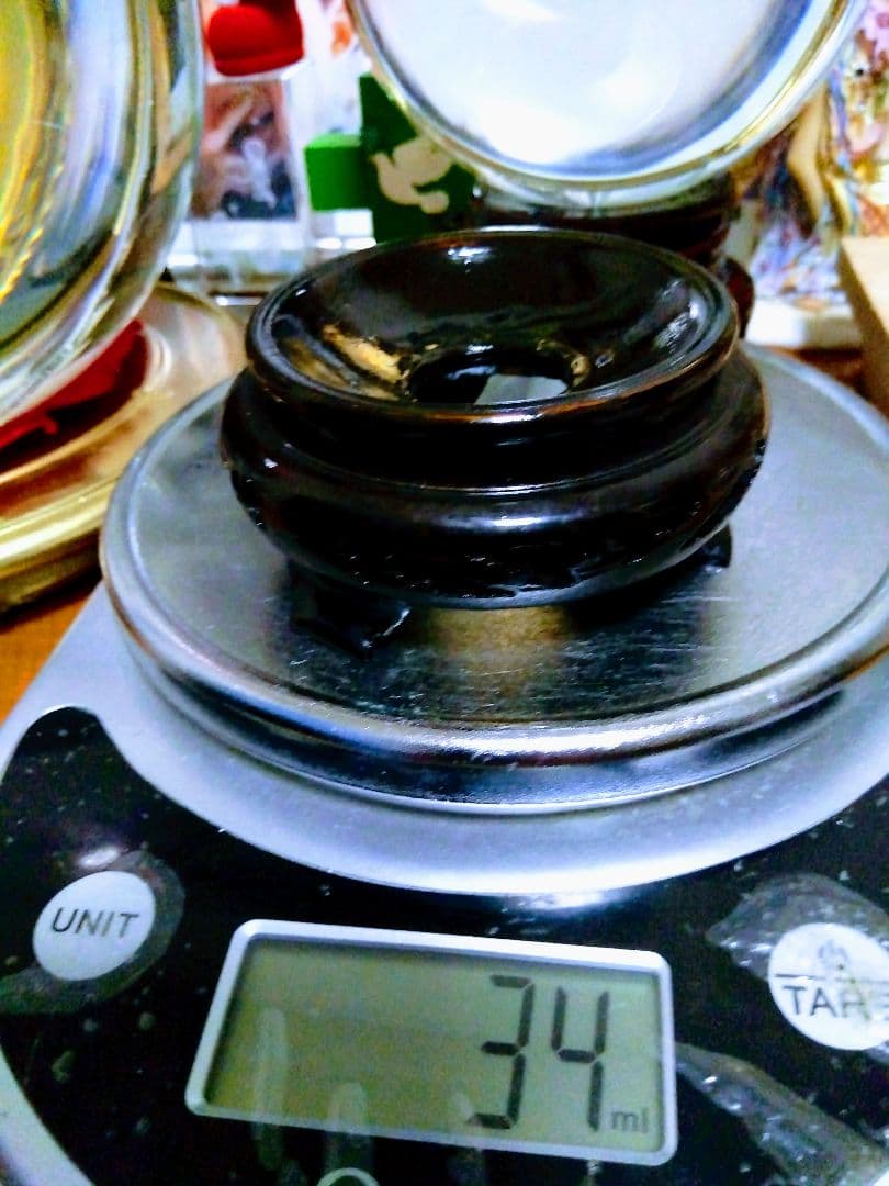 超綺麗＆超豪華.特大.水晶玉の置物.直径11センチ位.木製台座付きます