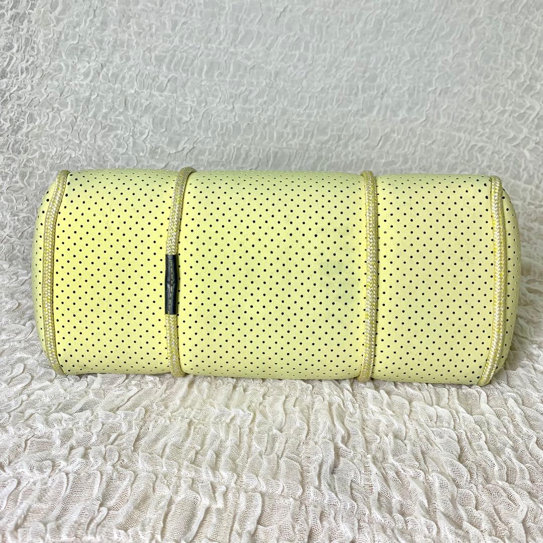 美品　STATE OF ESCAPE マザーズバッグ　ポーチ付き　イエローA4◎