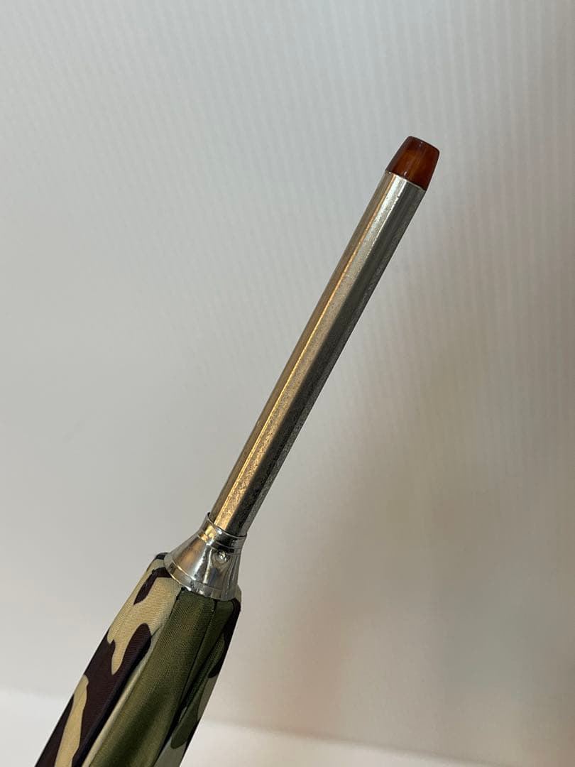 高級 pasotti パソッティ 傘 ドクロ スカル 迷彩 カモ柄 希少