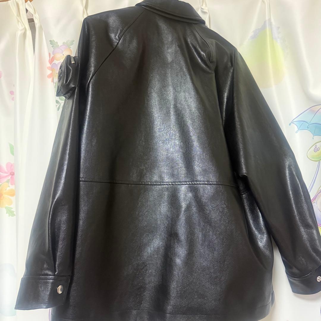 épine ブラック レザージャケット
