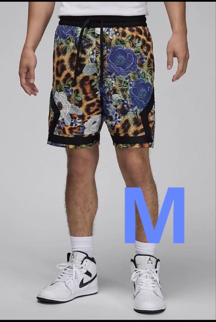 M ジョーダン　フラワー　レオパード
