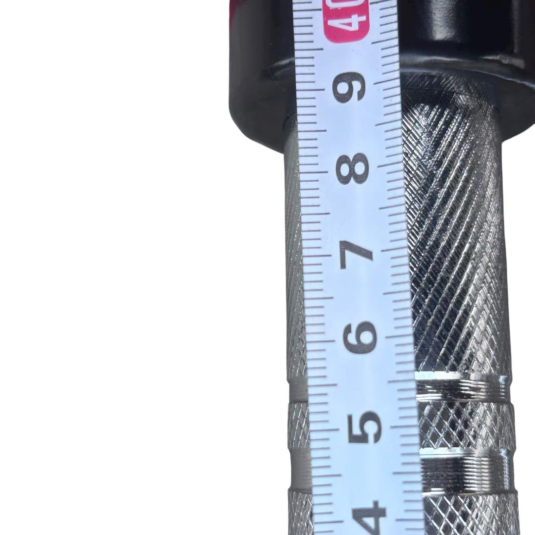 可変式ダンベル　総重量40kg超　延長シャフト有