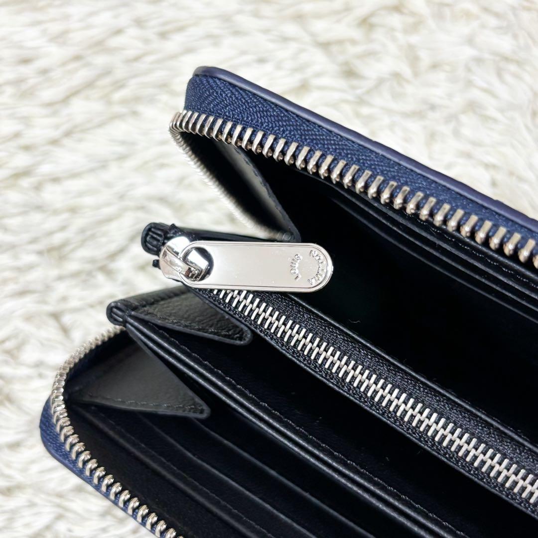 超希少【未使用】ルイヴィトン ジッピーウォレット クロコダイル ブルー ホワイト