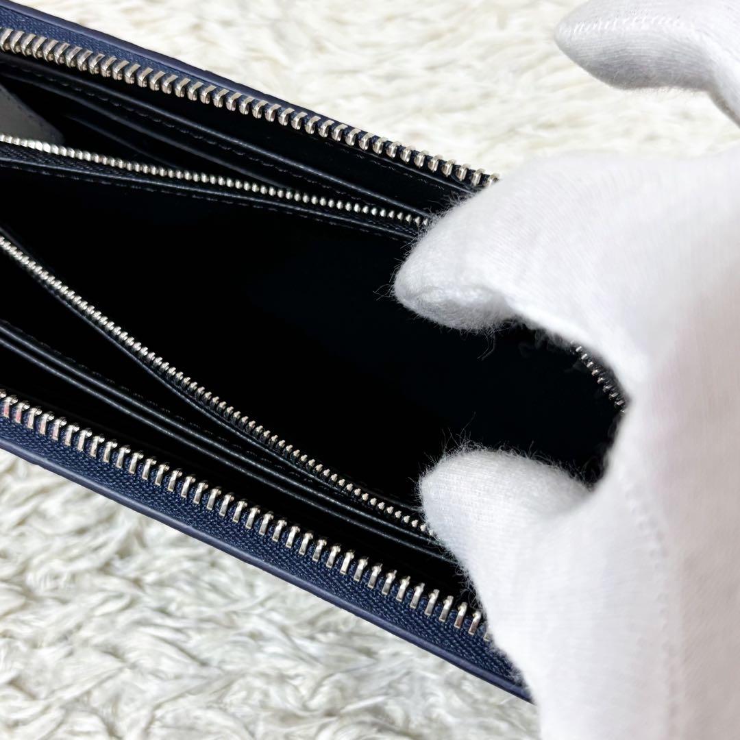 超希少【未使用】ルイヴィトン ジッピーウォレット クロコダイル ブルー ホワイト