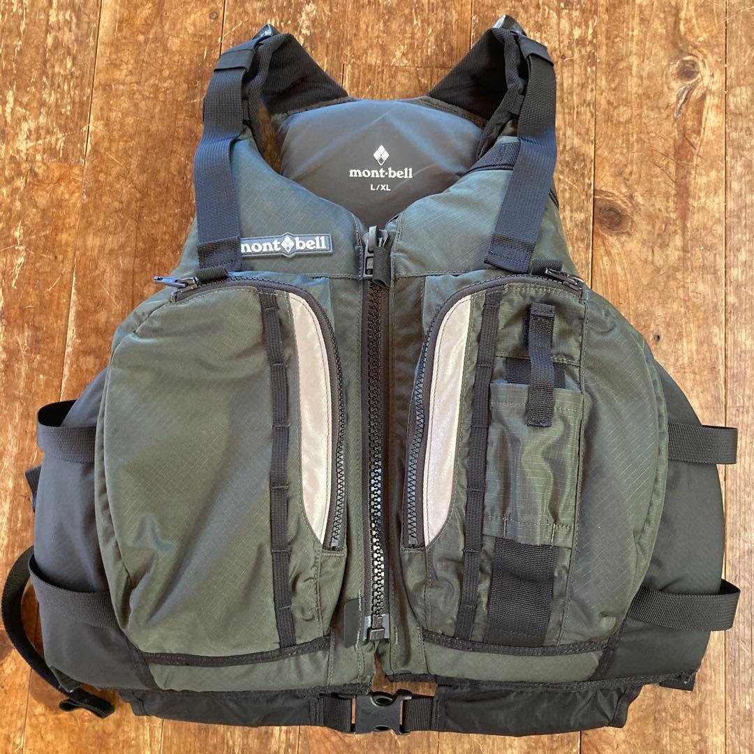 モンベル　アングラー　ライフジャケットL/XL