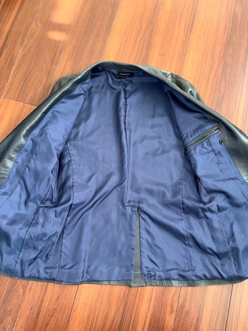 BURBERRY BLACK LABEL レザージャケット 黒