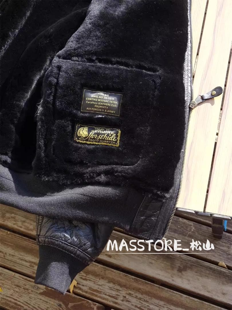 美品 革ジャン フライトジャケット羊革 ムートン 毛皮レザージャケットS-4XL