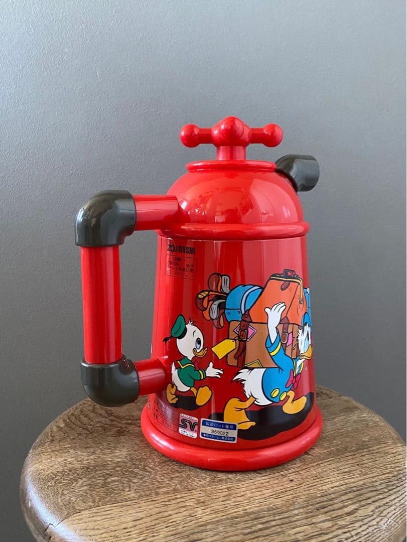 JAPAN ビンテージ ディズニー ミッキーマウス ポット 魔法瓶 希少 美品