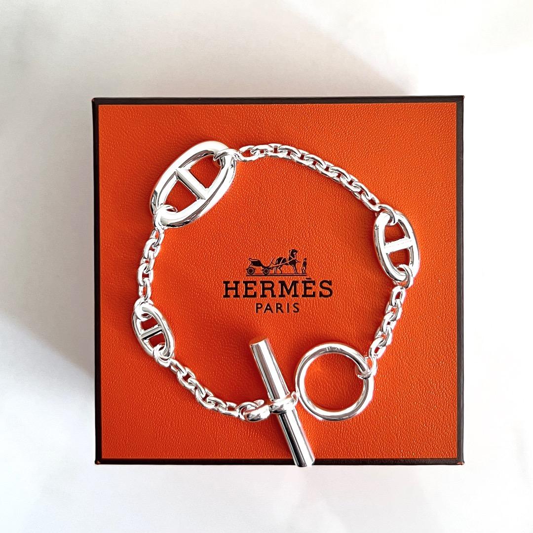 【2026年購入】新品未使用　エルメス ファランドールブレスレットST シルバー