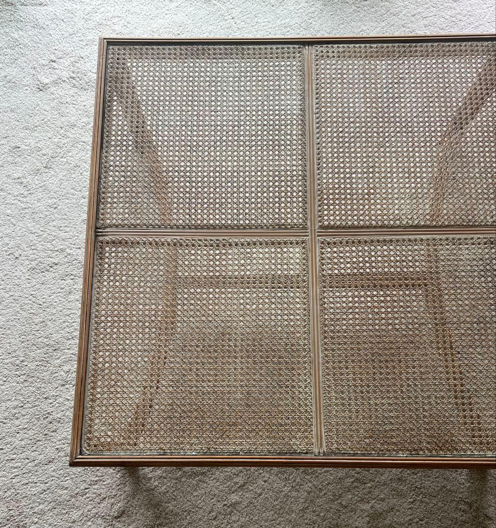 Vintage ヴィンテージ　ローテーブル　bob's box購入　ウッドラタン