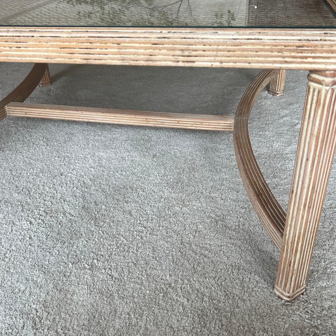 Vintage ヴィンテージ　ローテーブル　bob's box購入　ウッドラタン