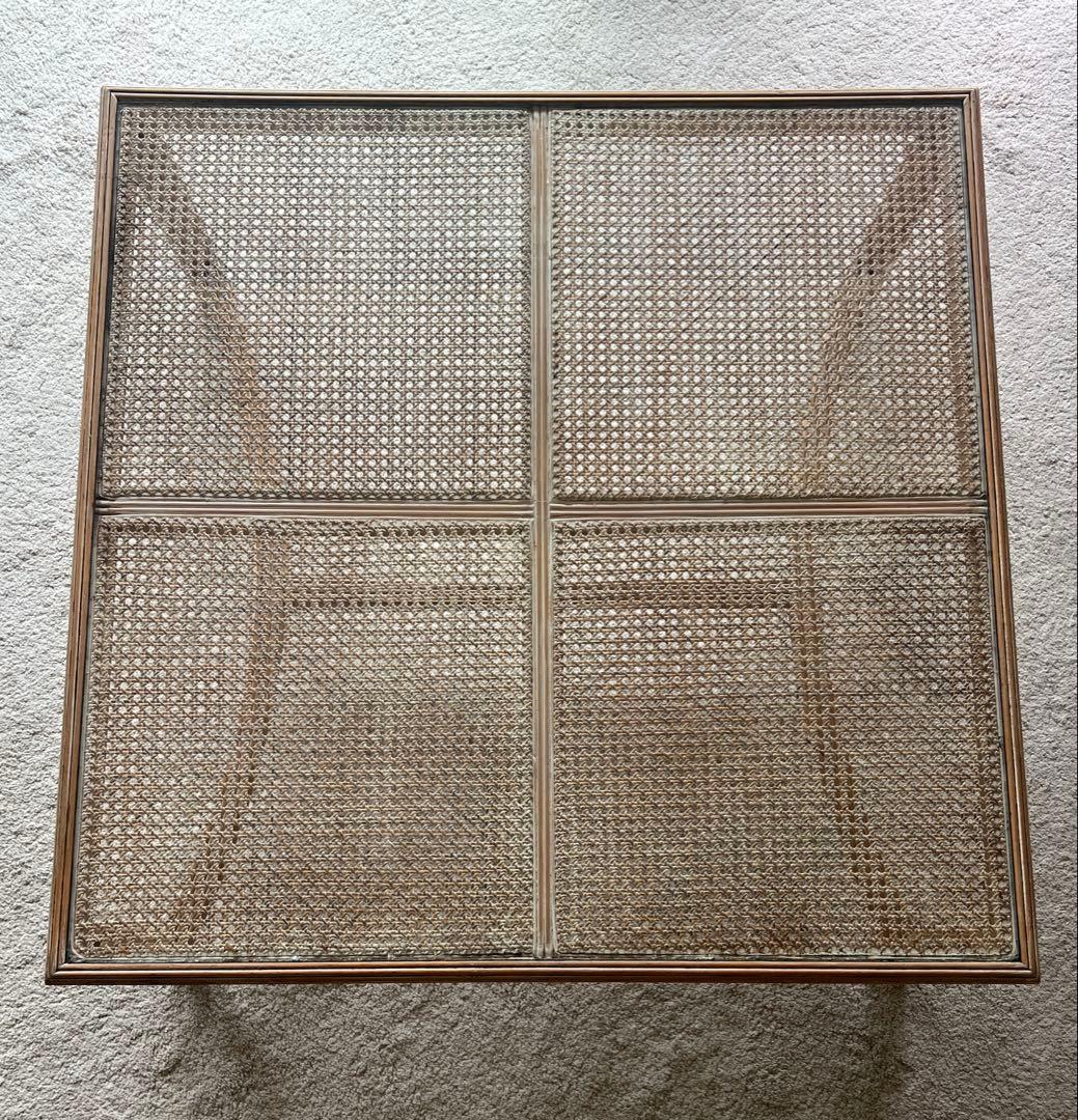 Vintage ヴィンテージ　ローテーブル　bob's box購入　ウッドラタン