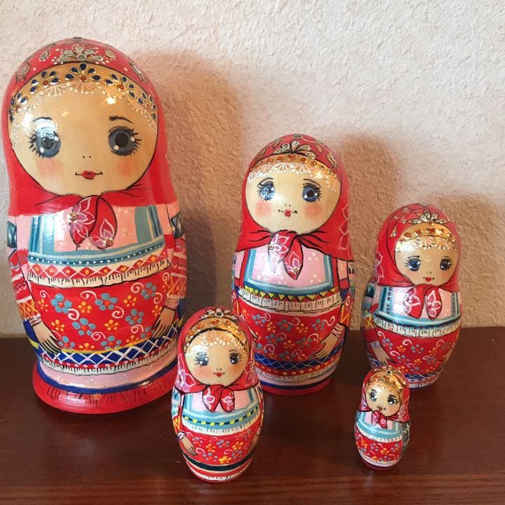 マトリョーシカ　ハンドペイント