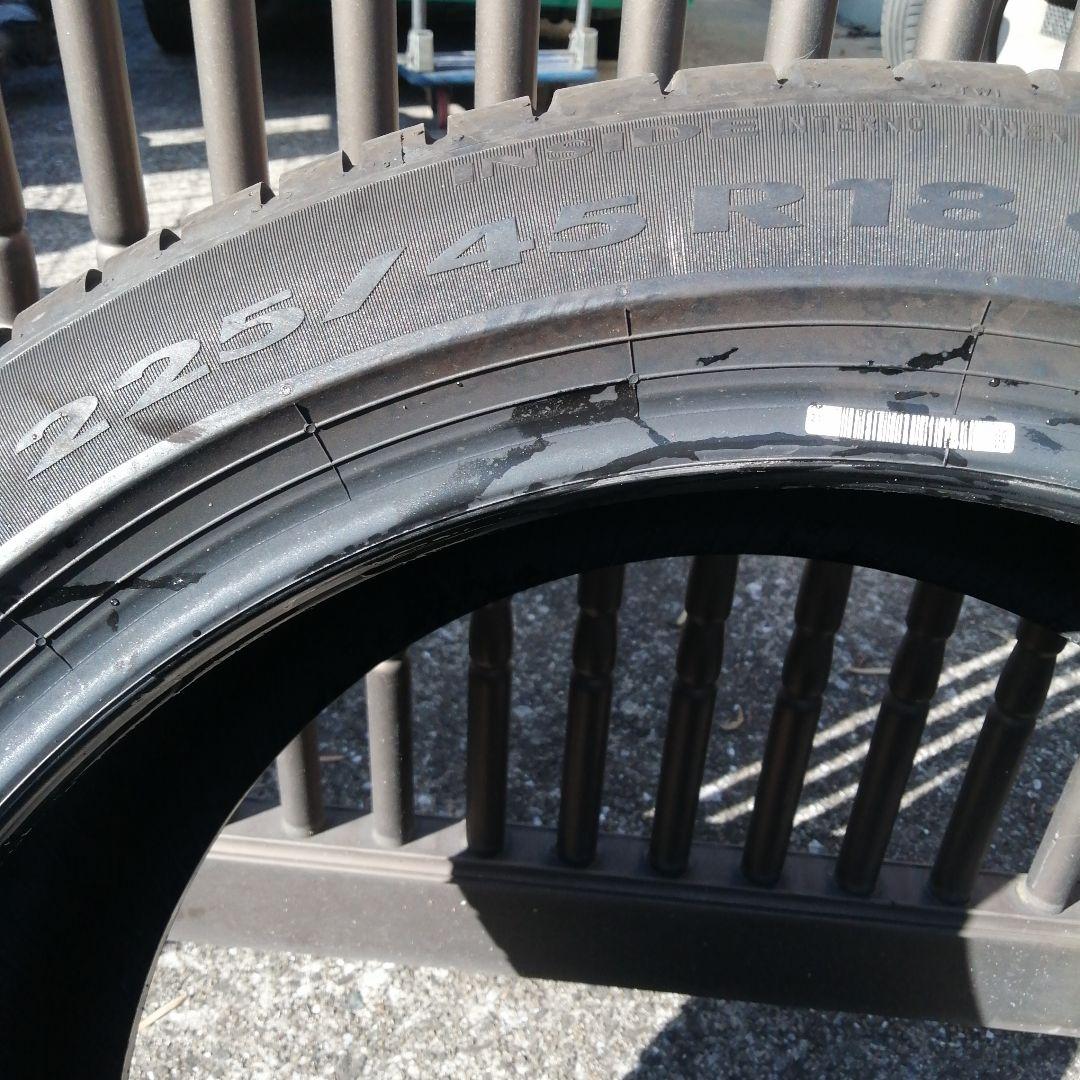 バリ山225/45R18 ピレリ　P7 4本