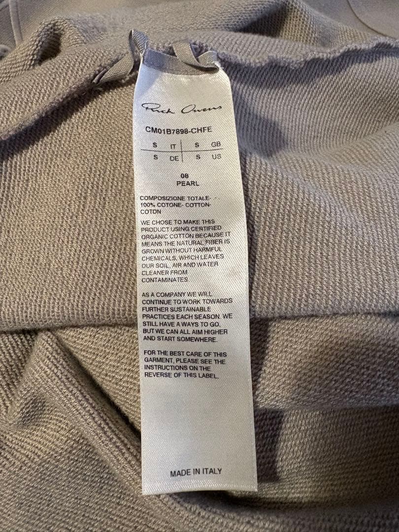 【迅速配送可能】Rick Owens champion HOODED