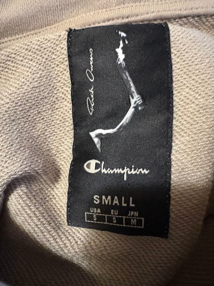 【迅速配送可能】Rick Owens champion HOODED