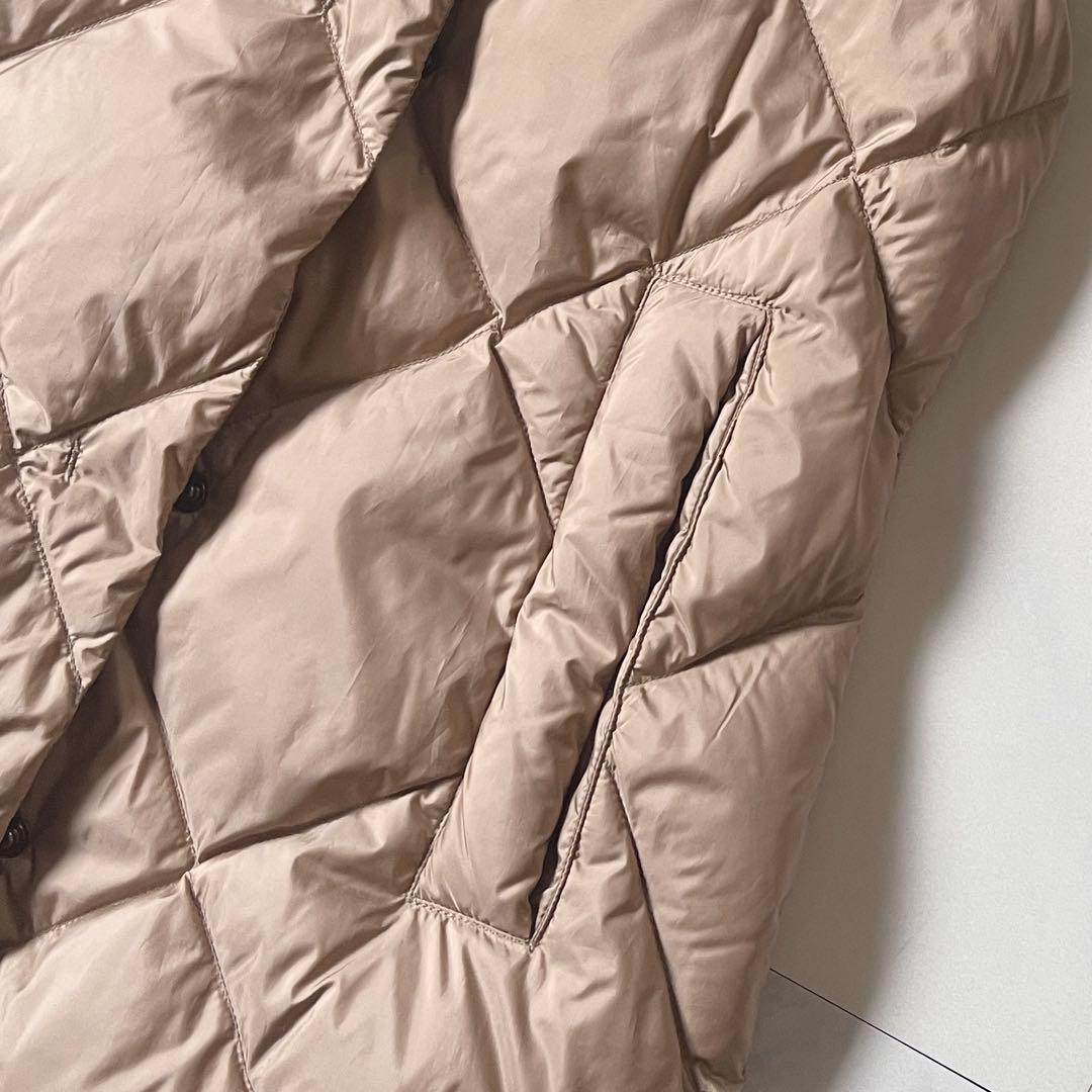ほぼ未使用✨ マックスマーラ ダウンベスト 2023AW ベージュ 36 丈長め