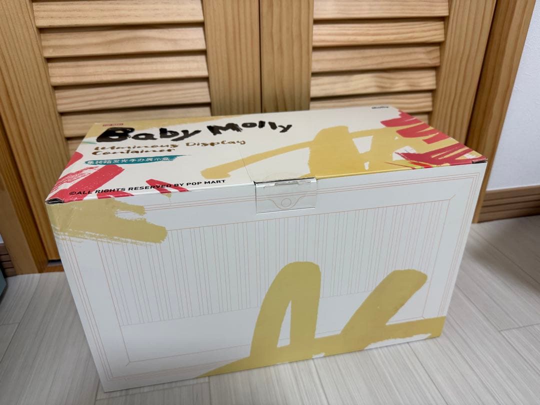 BabyMolly WhenIWasThree!コンテナ POPMART 白