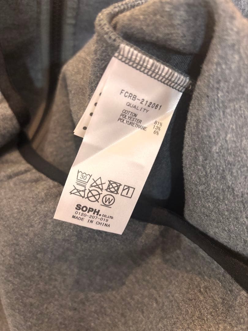 FCRB フード付きジャージ上下セット グレーF.C.Real.Bristol