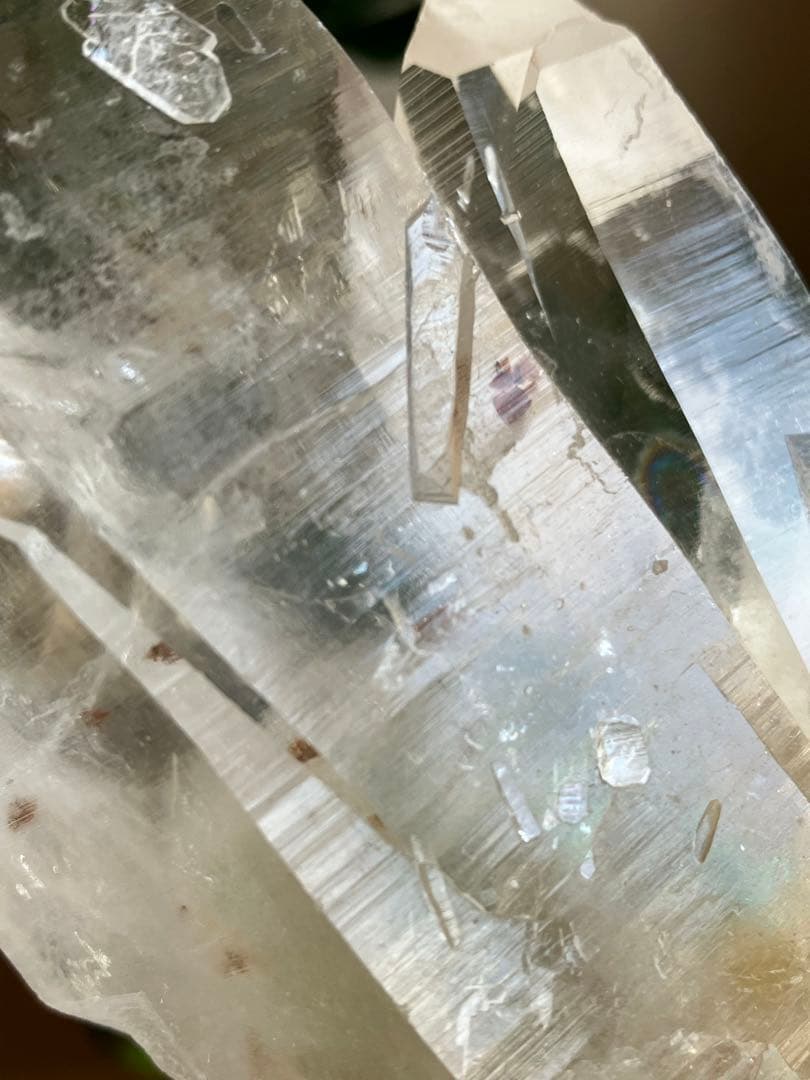 【レア!】ヒマラヤ水晶　サマディークォーツ　ファントム　ツイン
