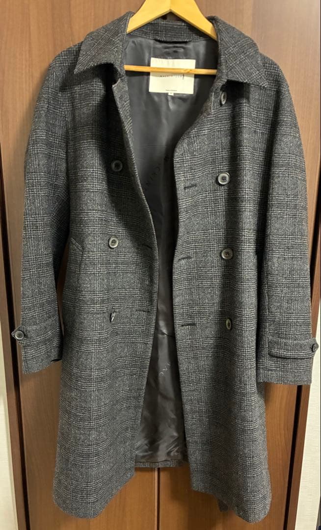 マッキントッシュ　トレンチコート　メンズコート　グレー