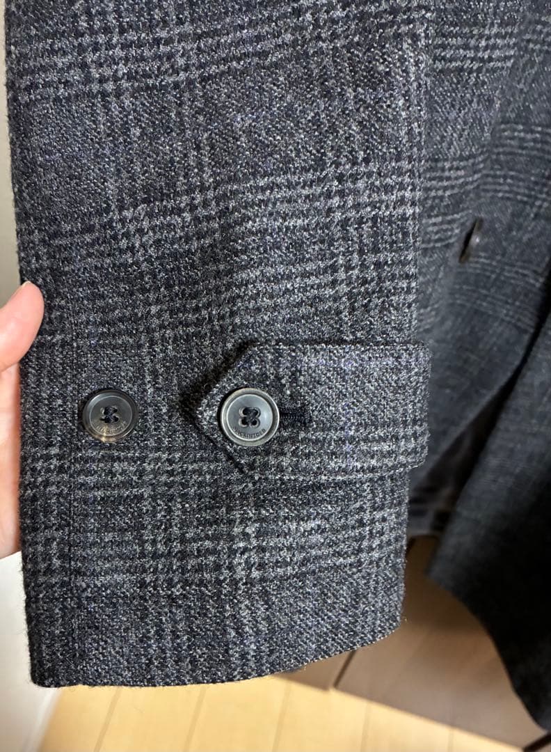 マッキントッシュ　トレンチコート　メンズコート　グレー