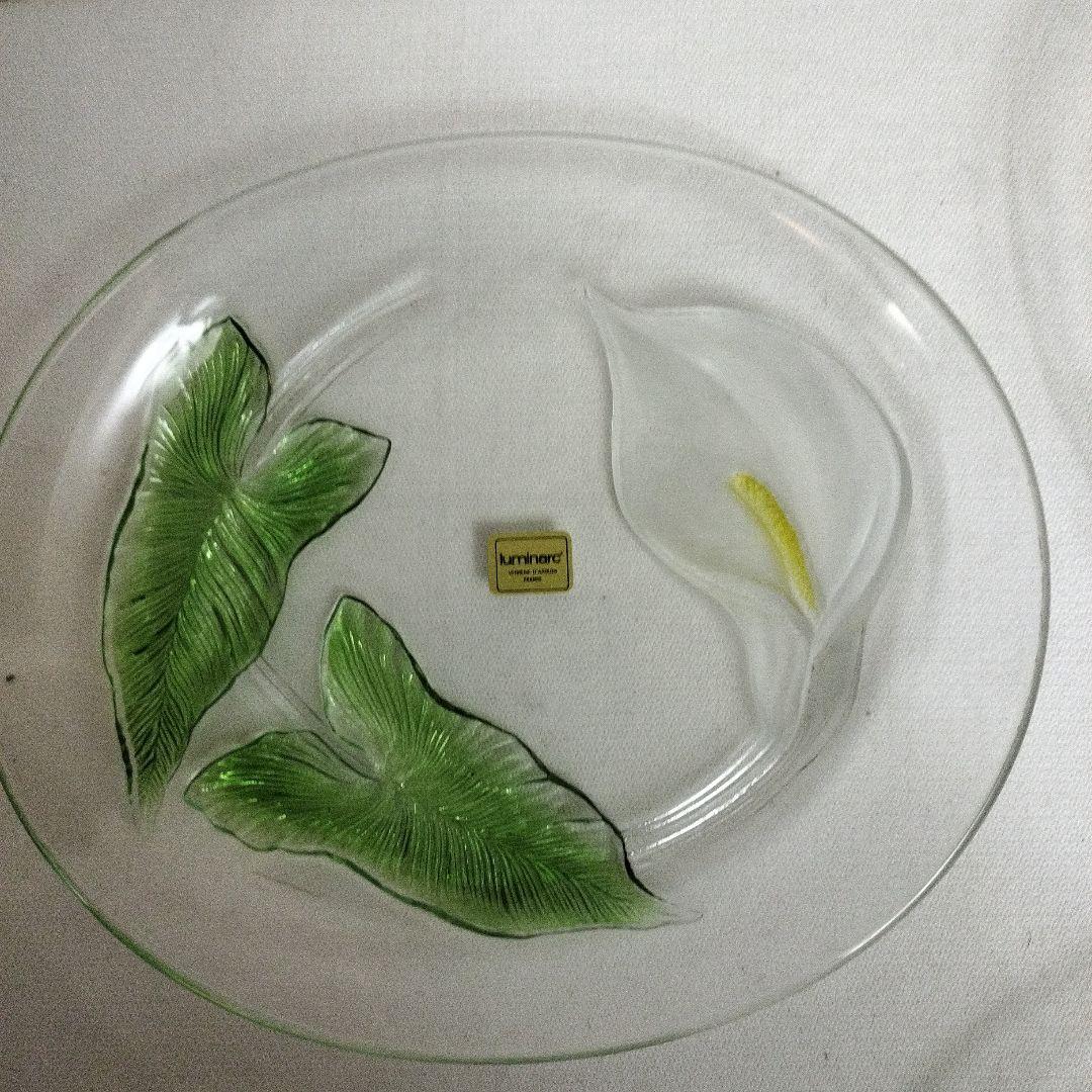 【未使用】luminarc リュミナルク　ガラスオーバル形の皿5枚組