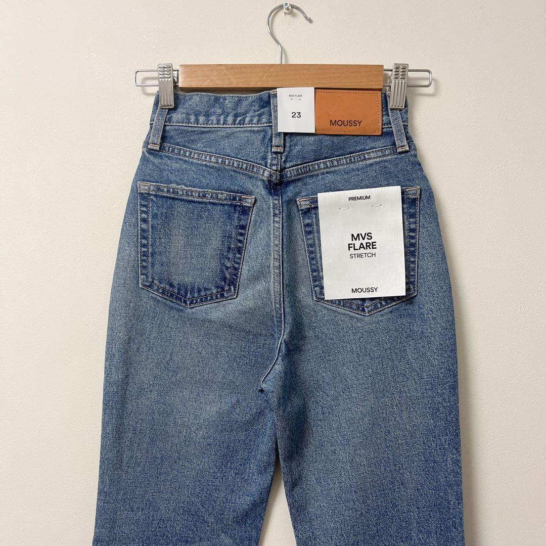 MOUSSY MVS フレア　デニム　レディース　23　ブーツカット　ジーンズ