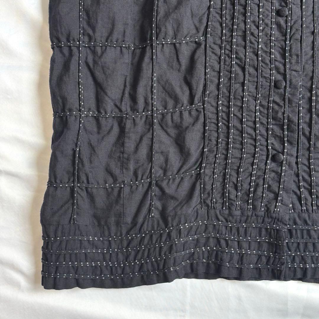 Haat ISSEI MIYAKE GLIMMERED DOT ロングジャケット