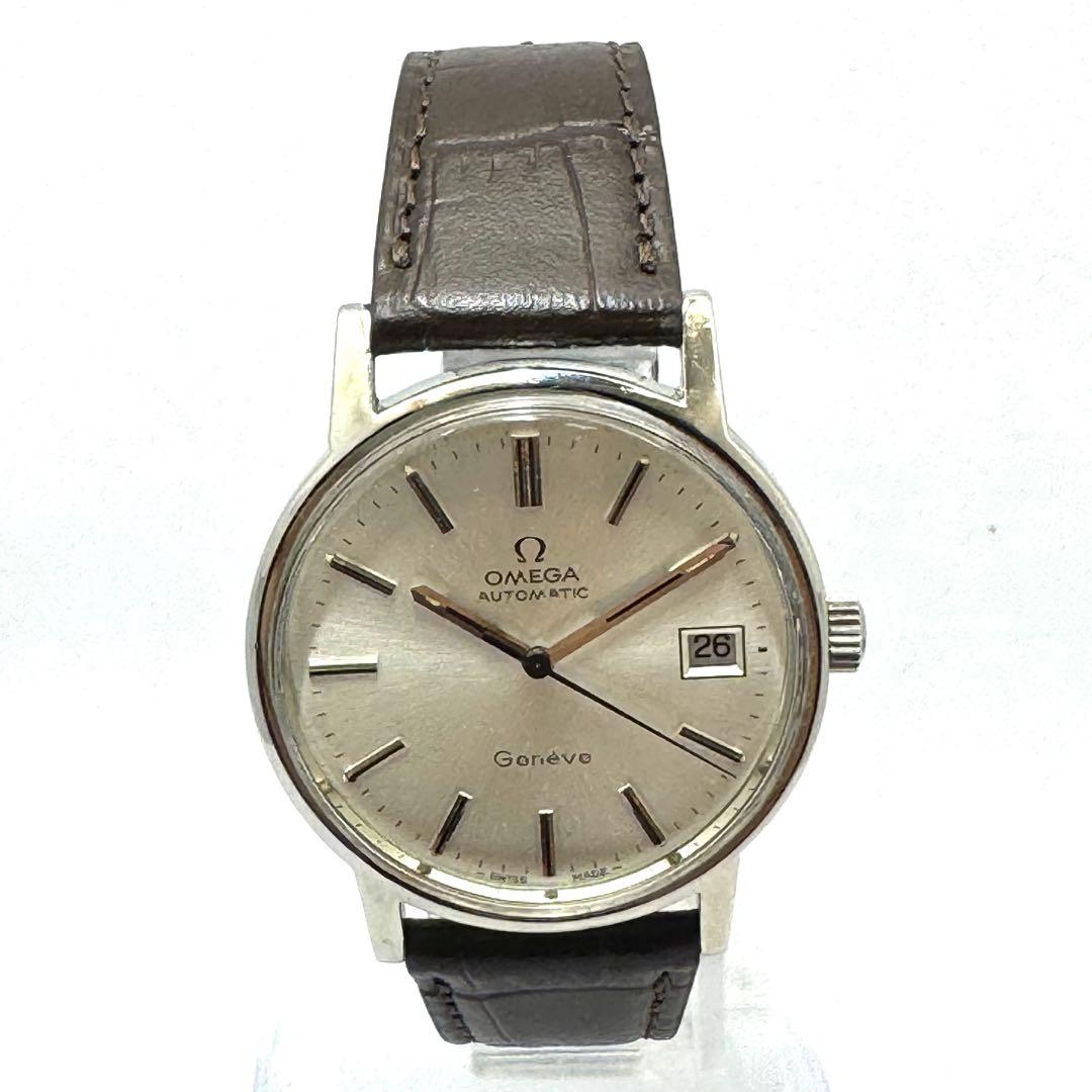 ⭐️オメガジュネーブメンズ自動巻カレンダー⭐️オーバーホール済み⭐️